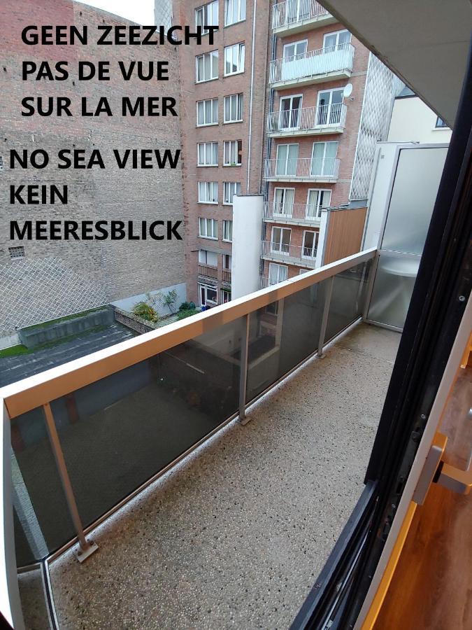 Studio Center Of Ostend W/Parking & South Terrace Apartment Bagian luar foto