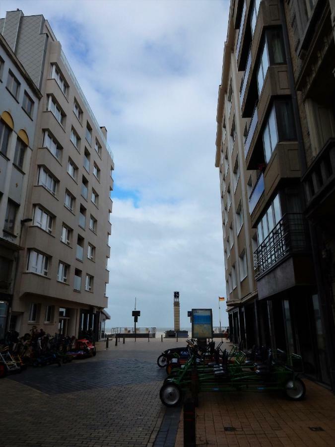 Studio Center Of Ostend W/Parking & South Terrace Apartment Bagian luar foto